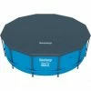 Bâche De Protection Bestway Ronde 3,70 M Pour Piscine De 3,60 Ou 3,66 M