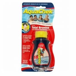 Tube De 50 Bandelettes D'analyse Aquachek Pour Piscines Et Spas Traités Au Brome 1 Tube De 50 Bandelettes D'analyse Aquachek Pour Piscines Et Spas Traités Au Brome