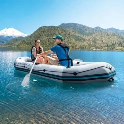 Set Bateau Gonflable 3 Places Intex Mariner 3 (rames Et Gonfleur Inclus) -Intex Soldes Magasin bateau intex mariner 6