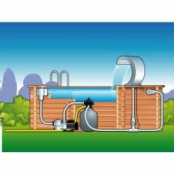 Cascade Pour Piscine Ubbink Mamba LED -Intex Soldes Magasin cascade piscine ubbink mamba led sch ma 3