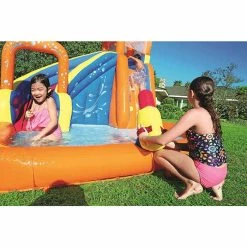 Aire De Jeux Château Bestway Turbo Splash H2o Go -Intex Soldes Magasin chateau gonflable toboggan piscine bestway h2o go 7
