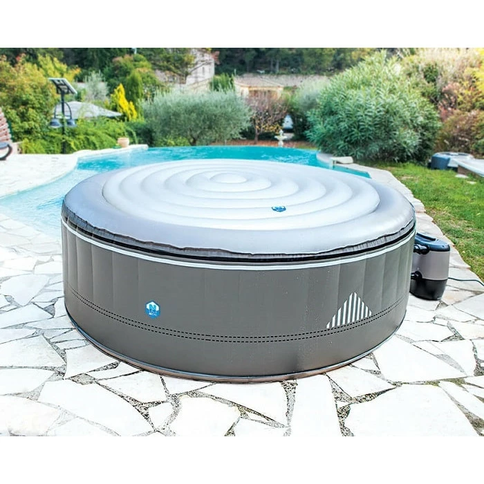 Couvercle Gonflable Rond Pour Spa Netspa Malibu Et Montana 6 Personnes 2 Couvercle Gonflable Rond Pour Spa Netspa Malibu Et Montana 6 Personnes – Image 2
