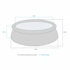 Piscine Autoportante Intex Easy Set 4,57 X 0,84 M 7 Piscine Autoportante Intex Easy Set 4,57 X 0,84 M -Intex Soldes Magasin dimensions piscine autoportante easy set 4 57 x 0 84 m intex 28158np