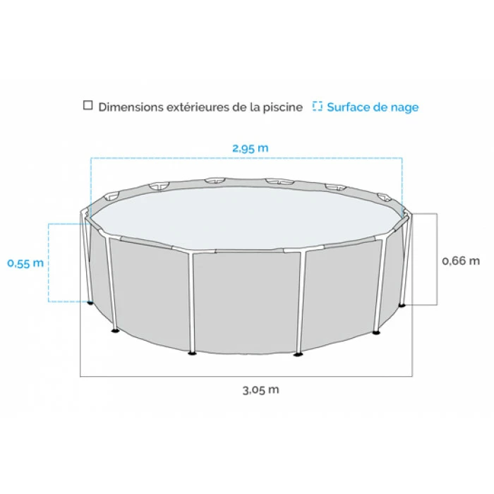 Piscine Tubulaire Bestway Steel Pro Ronde Décor Animaux 3,05 X 0,66 M 3 Piscine Tubulaire Bestway Steel Pro Ronde Décor Animaux 3,05 X 0,66 M – Image 3