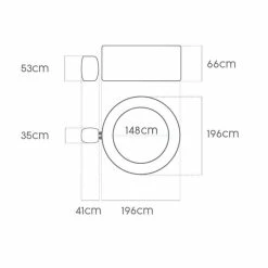 Spa Gonflable Bestway Lay-Z Spa BUDAPEST AirJet 6 Places -Intex Soldes Magasin dimensions spa budapest
