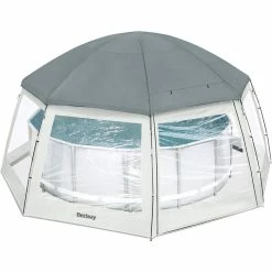 Dôme De Protection Pour Piscine Hors Sol Ronde Bestway 16 Dôme De Protection Pour Piscine Hors Sol Ronde Bestway -Intex Soldes Magasin dome protection piscine hors sol ronde bestway 6 1