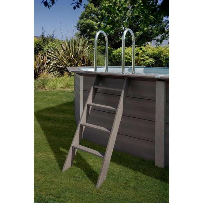GRE Piscine Ovale Composite Gré - 6,64 X 3,86 X 1,54 M 3 GRE Piscine Ovale Composite Gré - 6,64 X 3,86 X 1,54 M – Image 3