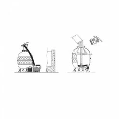 Filtre à Sable Seul Hayward Pro Series Hi Top - 9,5 M³/h -Intex Soldes Magasin filtre pro top serie hi 6 m h 400 2