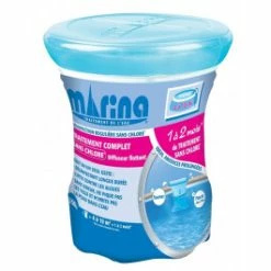 Traitement Complet Sans Chlore En Diffuseur Flottant Marina - Pour Piscines 4 à 10 M³