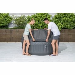 Couverture Thermique Pour Spa Rond Bestway Ø 180 X H 66 Cm 11 Couverture Thermique Pour Spa Rond Bestway Ø 180 X H 66 Cm -Intex Soldes Magasin housse thermique ronde energysense 180 m x 66 cm pour spa gonflable lay z spa 5