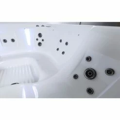 Spa Acrylique NetSpa Square 5 Personnes -Intex Soldes Magasin jets buses jacuzzi exterieur square 1
