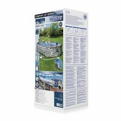 Piscine Tubulaire Ovale Bestway Power Steel Stone 6,10 X 3,66 X 1,22 6 Piscine Tubulaire Ovale Bestway Power Steel Stone 6,10 X 3,66 X 1,22 -Intex Soldes Magasin kit piscine ovale tubulaire bestway power steel stone 610x366x122 package 1