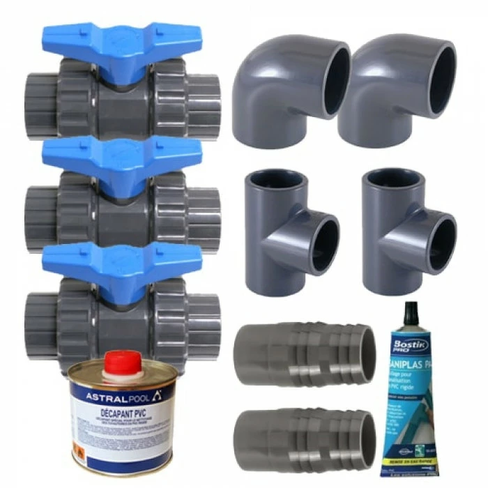 Ubbink Kit By-Pass Universel Deluxe Pour Toutes Pompe à Chaleur 1 Ubbink Kit By-Pass Universel Deluxe Pour Toutes Pompe à Chaleur