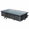 GRE Piscine Rectangulaire Composite Gré - 6,06 X 3,26 X 1,24 M