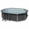 GRE Piscine Ovale Composite Gré - 5,24 X 3,86 X 1,24 M