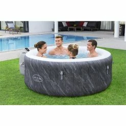 Spa Gonflable Bestway Lay-Z Spa BORACAY AirJet 4 Places -Intex Soldes Magasin liner lay z spa boracay airjet bestway 180 x 66 cm ambiance