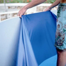 Liner Bleu Pour Piscine GRE - Ø 5,50 X H 1,32 M - 40/100e 1 Liner Bleu Pour Piscine GRE - Ø 5,50 X H 1,32 M - 40/100e