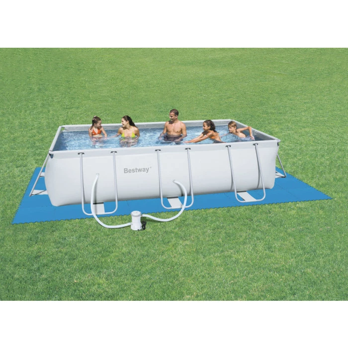 Lot De 9 Tapis De Sol Pour Piscine Ou Spa Bestway 50 X 50 Cm 7 Lot De 9 Tapis De Sol Pour Piscine Ou Spa Bestway 50 X 50 Cm – Image 7