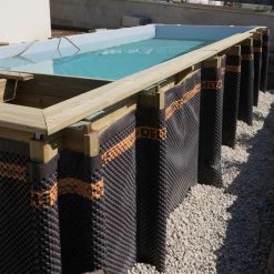 Film Drainant Delta MS 1,5 X 20 M Pour Piscine En Bois BWT MyPOOL - PROCOPI -Intex Soldes Magasin membrane alveolaire deltams original 2