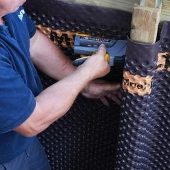 Film Drainant Delta MS 1,5 X 20 M Pour Piscine En Bois BWT MyPOOL - PROCOPI -Intex Soldes Magasin membrane alveolaire deltams original 4