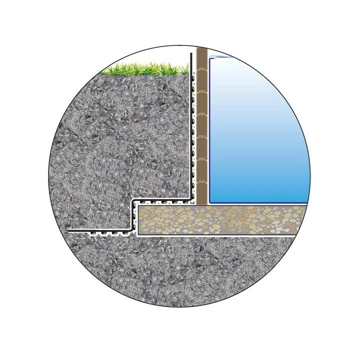 Nappe Drainante En Polyéthylène Ubbink 1,5 X 20 M Pour Piscine En Bois 2 Nappe Drainante En Polyéthylène Ubbink 1,5 X 20 M Pour Piscine En Bois – Image 2