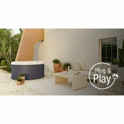 Spa Acrylique NetSpa Halfmoon 4 Personnes -Intex Soldes Magasin netspa halfmoon pointfort01