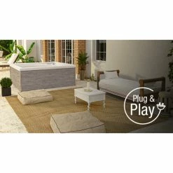 Spa Acrylique NetSpa Square 5 Personnes -Intex Soldes Magasin netspa square pointfort01 1