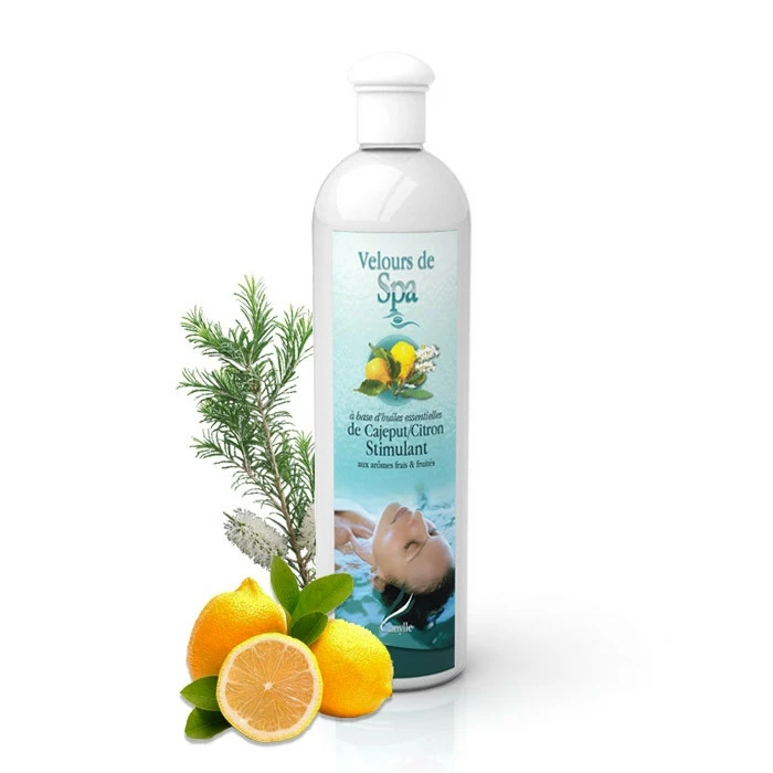 Parfum De Spa à Base D'huiles Essentielles De Cajeput Et De Citron Camylle 500 Ml 1 Parfum De Spa à Base D'huiles Essentielles De Cajeput Et De Citron Camylle 500 Ml