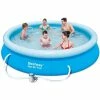 Piscine Autoportée Bestway Fast Set 3,66 X 0,76 M + Épurateur à Cartouche
