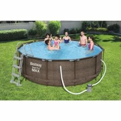 Piscine Tubulaire Ronde Bestway Steel Pro Max 3,66 X 1,00 M 12 Piscine Tubulaire Ronde Bestway Steel Pro Max 3,66 X 1,00 M -Intex Soldes Magasin piscine bestway imitation bois 366 1