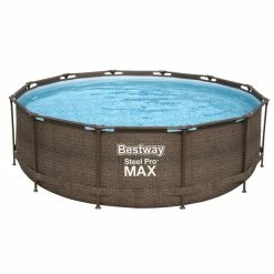 Piscine Tubulaire Ronde Bestway Steel Pro Max 3,66 X 1,00 M 16 Piscine Tubulaire Ronde Bestway Steel Pro Max 3,66 X 1,00 M -Intex Soldes Magasin piscine bestway imitation bois 366 9