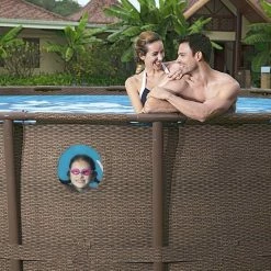 Piscine Tubulaire Ronde Bestway Power Steel Swim Vista 5,49 X 1,22 M -Intex Soldes Magasin piscine bestway power steel vista 549 x 122 3 1