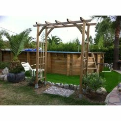 Piscine En Bois Octogonale Ubbink Océa 8,60 X 4,70 X 1,30 M - Liner Gris 5 Piscine En Bois Octogonale Ubbink Océa 8,60 X 4,70 X 1,30 M - Liner Gris -Intex Soldes Magasin piscine bois octogonale ubbink ocea 470 860