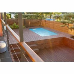 Piscine En Bois Rectangulaire Ubbink Sunwater 3,50 X 2,00 X 0,71 M - Liner Bleu 8 Piscine En Bois Rectangulaire Ubbink Sunwater 3,50 X 2,00 X 0,71 M - Liner Bleu -Intex Soldes Magasin piscine en bois ubbink sunwater 200x350 ambiance 3