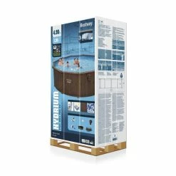 Piscine En Acier Bestway Hydrium Effet Bois Ø 4,90 X H 1,30 M 14 Piscine En Acier Bestway Hydrium Effet Bois Ø 4,90 X H 1,30 M -Intex Soldes Magasin piscine hors sol acier ronde 488 x 130 m hydrium carton