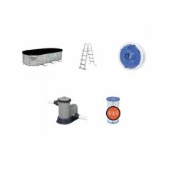 Piscine Tubulaire Ovale Bestway Power Steel Swim Vista 5,49 X 2,74 X 1,22 21 Piscine Tubulaire Ovale Bestway Power Steel Swim Vista 5,49 X 2,74 X 1,22 -Intex Soldes Magasin piscine hors sol ovale power steel swimvista effet pierre grise avec hublots 549 x 274 cm accessoires