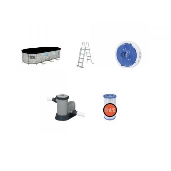 Piscine Tubulaire Ovale Bestway Power Steel Swim Vista 5,49 X 2,74 X 1,22 11 Piscine Tubulaire Ovale Bestway Power Steel Swim Vista 5,49 X 2,74 X 1,22 – Image 11