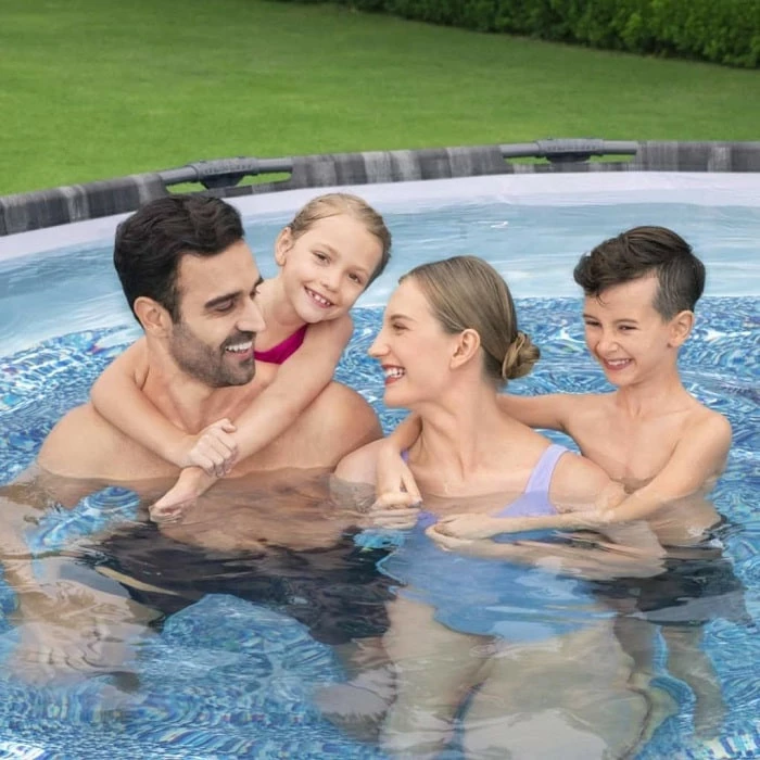 Bestway Piscine Hors Sol Ronde Steel Pro Max™ Effet Bois 427 X 107 Cm 5 Bestway Piscine Hors Sol Ronde Steel Pro Max™ Effet Bois 427 X 107 Cm – Image 5