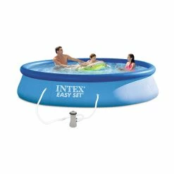 Piscine Autoportée Easy Set Intex 3,96 X 0,84 M -Intex Soldes Magasin piscine intex easy set 28142fr 1