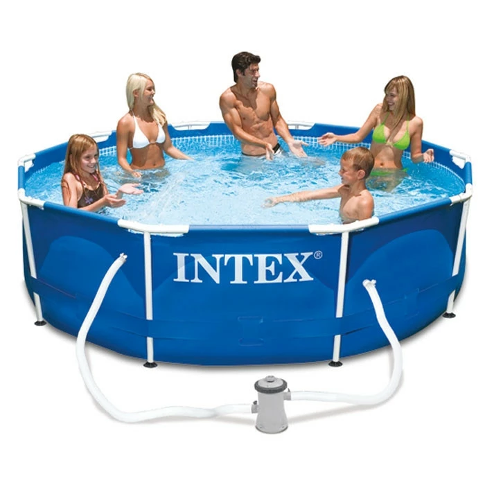 Piscine Tubulaire Intex Metal Frame 3.05 X 0.76 M + Epurateur 1 M3 2 Piscine Tubulaire Intex Metal Frame 3.05 X 0.76 M + Epurateur 1 M3 – Image 2