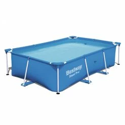 Piscine Tubulaire Bestway Rectangulaire Steel Pro 2,59 X 1,70 X 0,61 M
