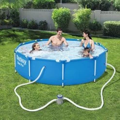 Piscine Tubulaire Bestway Ronde Steel Pro 3,05 X 0,76 M -Intex Soldes Magasin piscine tubulaire bestway ronde steel pro 305 x 76 cm 2