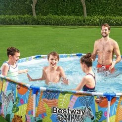 Piscine Tubulaire Bestway Steel Pro Ronde Décor Animaux 3,05 X 0,66 M 9 Piscine Tubulaire Bestway Steel Pro Ronde Décor Animaux 3,05 X 0,66 M -Intex Soldes Magasin piscine tubulaire bestway steel pro ronde animaux 305 x 66 cm 2