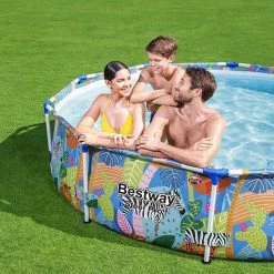 Piscine Tubulaire Bestway Steel Pro Ronde Décor Animaux 3,05 X 0,66 M 10 Piscine Tubulaire Bestway Steel Pro Ronde Décor Animaux 3,05 X 0,66 M -Intex Soldes Magasin piscine tubulaire bestway steel pro ronde animaux 305 x 66 cm 3