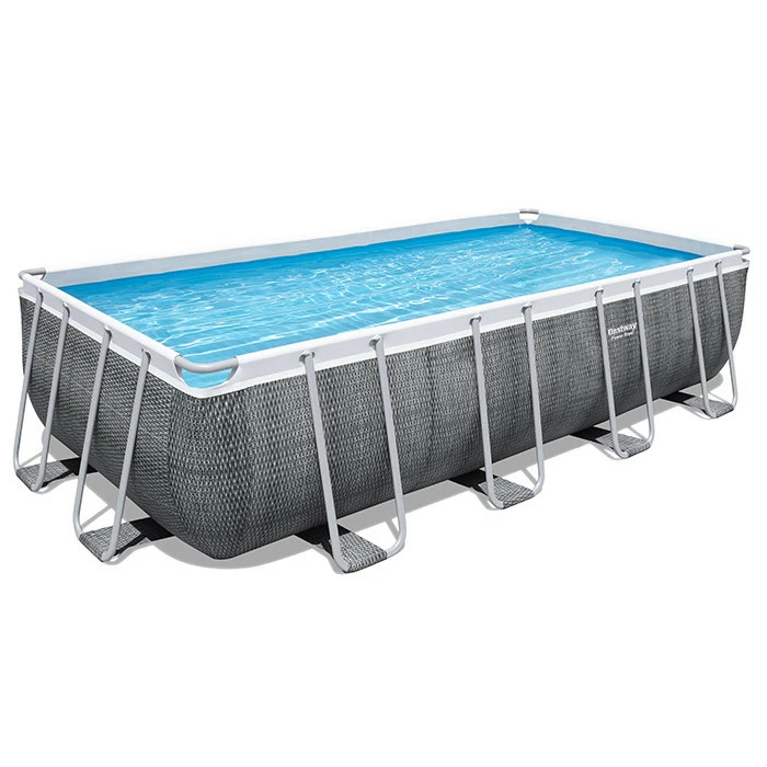 Piscine Tubulaire Bestway Power Steel Rotin Gris 5,49 X 2,74 X 1,22 M 1 Piscine Tubulaire Bestway Power Steel Rotin Gris 5,49 X 2,74 X 1,22 M