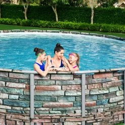 Piscine Tubulaire Bestway Power Steel Stone Ronde 4,27 X 1,22 M 18 Piscine Tubulaire Bestway Power Steel Stone Ronde 4,27 X 1,22 M -Intex Soldes Magasin piscine tubulaire bestway steel stone ronde 427 x 122 cm 3 1
