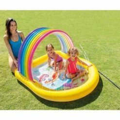 Piscinette Gonflable Arc-en-ciel Intex -Intex Soldes Magasin piscinette gonflable arc en ciel intex 2