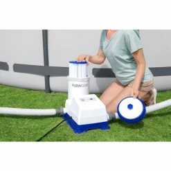 Épurateur à Cartouche Tactile Et Intelligent Bestway -Intex Soldes Magasin pompe de filtration smart touch wifi 7750l 4