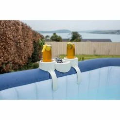 Porte-verres Double Pour Spa Gonflable Bestway -Intex Soldes Magasin porte verres double spa gonflable bestway 2 1