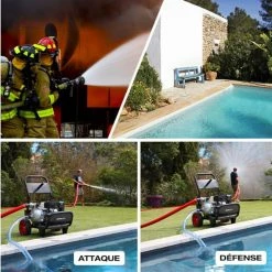 Motopompe De Piscine Pour Protection Incendie Pool Sam -Intex Soldes Magasin ps poolsam1 pompe piscine protection incendie pool sam ambiance situation